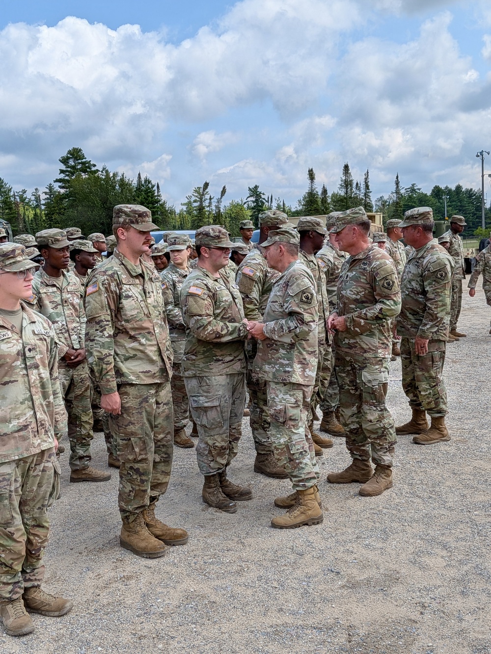 MSNG TAG visits 1687th TC at Northern Strike