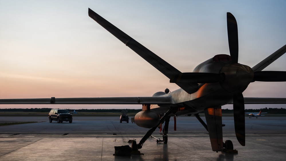 New Mexico-based Airmen operate MQ-9 Reapers at Exercise Zia Sunbird in Michigan