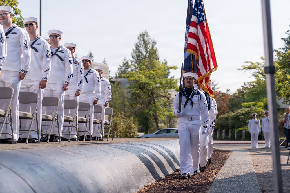 Trident Refit Facility-Bangor conducts change of command ceremony