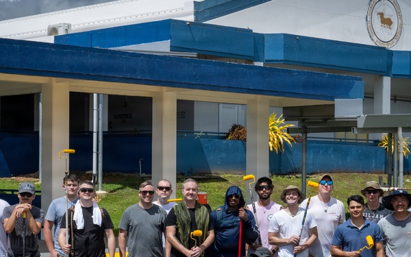 Hope in Action: 21st ATF Airmen help Guam schools recover after back-to-back typhoons