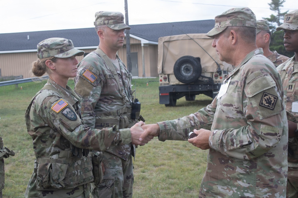 TAG Visits 298th CSSB at Northern Strike 26-2
