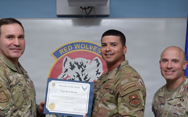 Warrior of the Week: TSgt. Brett David