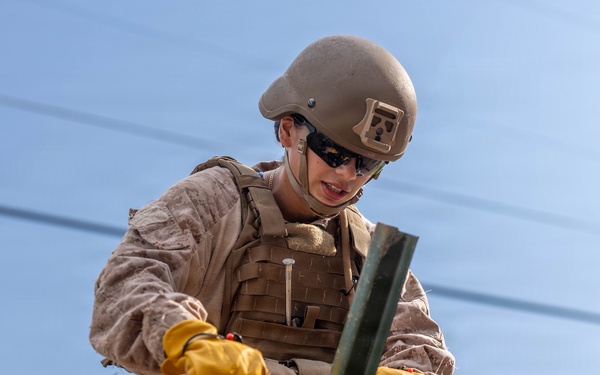 JTF-SB Marines Fortify Nogales Infrastructure with Secondary Wire Obstacles