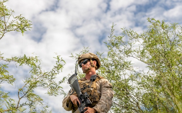 JTF-SB Marines Fortify Nogales Infrastructure with Secondary Wire Obstacles