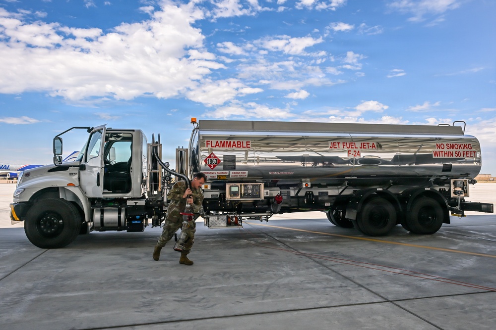Hill AFB is 2nd base to modernize refueler fleet with commercial trucks