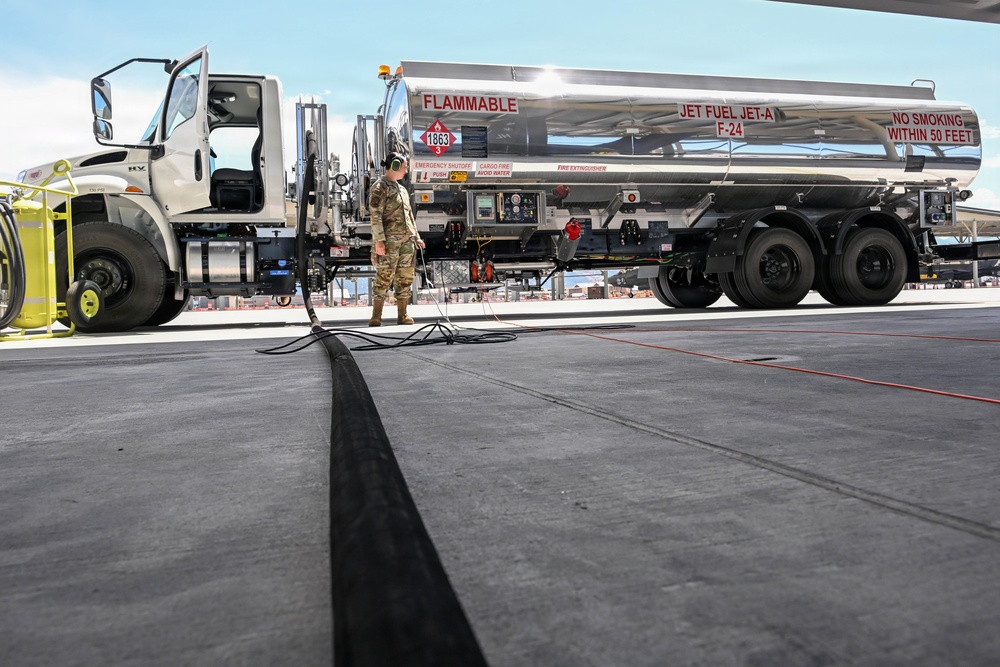 Hill AFB is 2nd base to modernize refueler fleet with commercial trucks