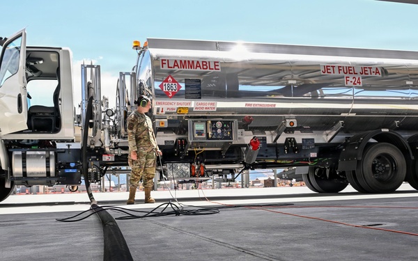Hill AFB is 2nd base to modernize refueler fleet with commercial trucks
