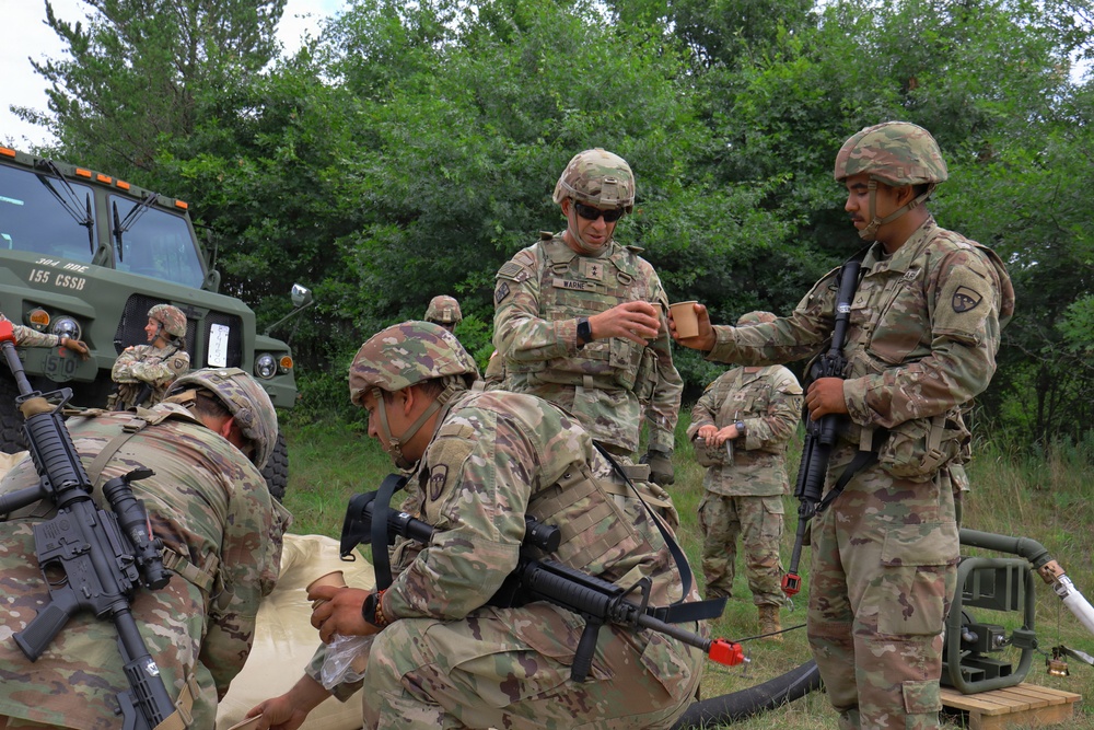 Maj. Gen. Matthew S. Warne Visits Soldiers