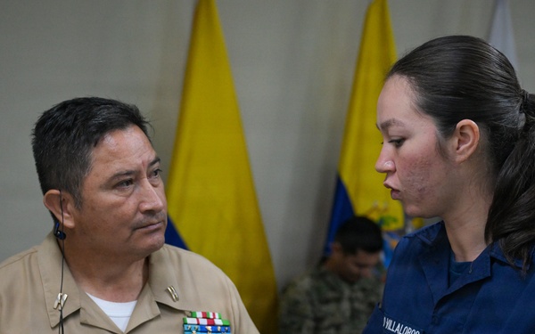 U.S. Coast Guard and partner nations participate in a Pre-Sail Conference for PANAMAX26