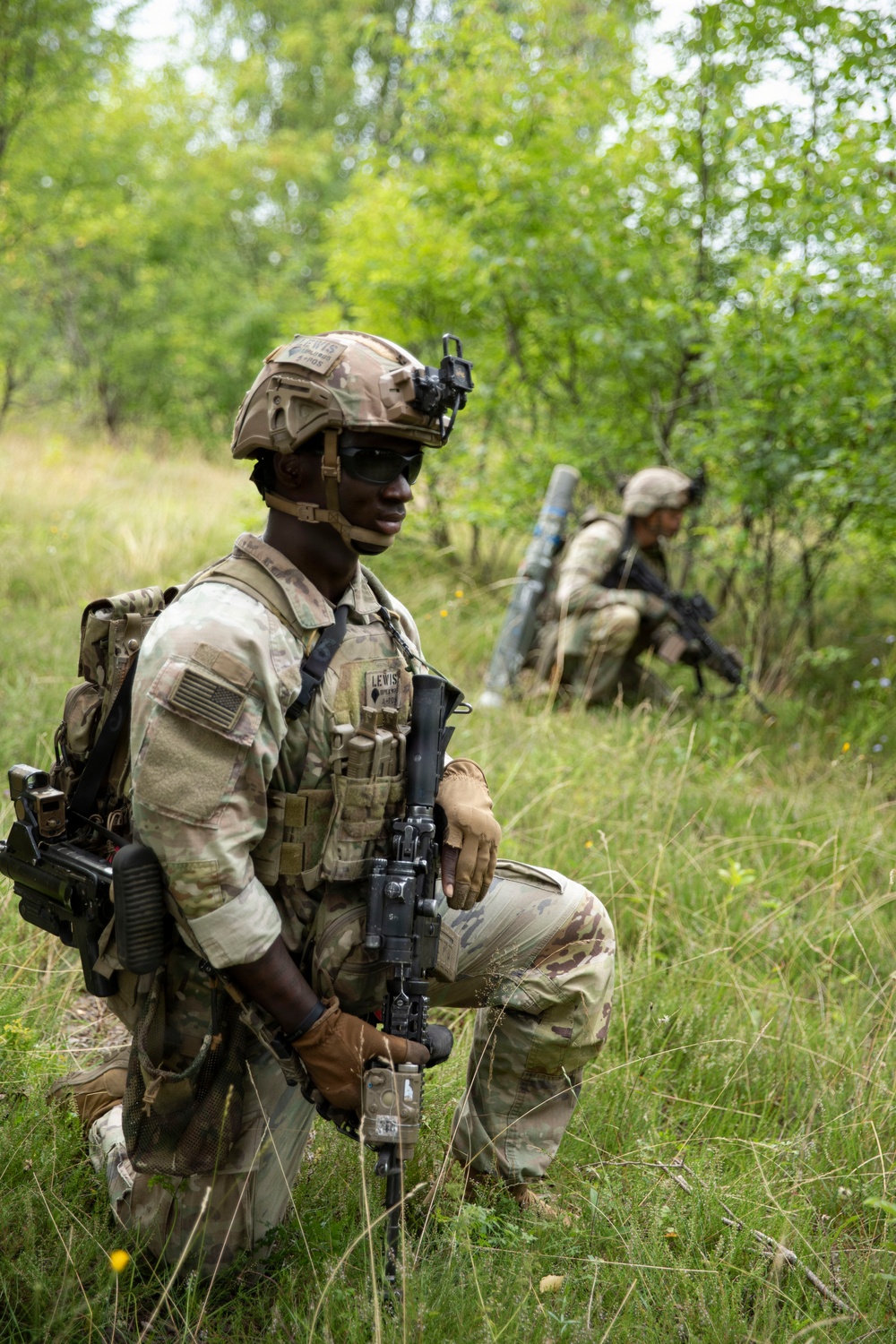U.S. Army troops train in situational training exercise in Poland