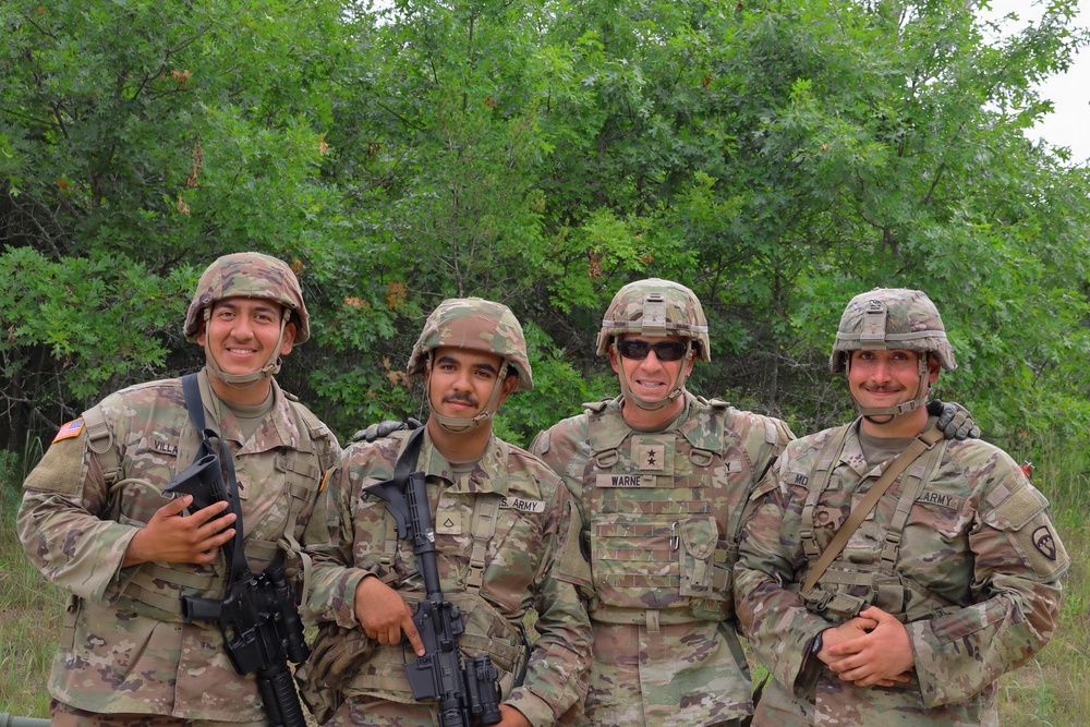 Maj. Gen. Matthew S. Warne Visits Soldiers