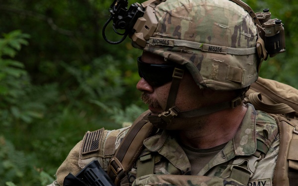 U.S. Army troops train in situational training exercise in Poland