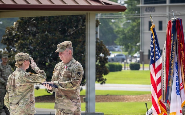 Accepting the flag