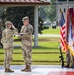 Accepting the flag