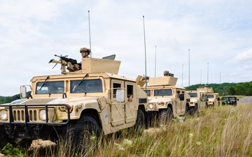 Soldiers Conduct Roadblock Training During WAREX 26