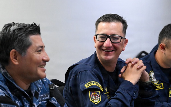 U.S. Coast Guard and partner nations participate in a Pre-Sail Conference for PANAMAX26