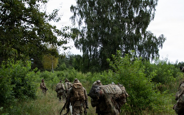 U.S. Army troops train in situational training exercise in Poland