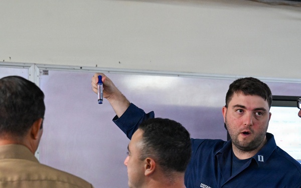 U.S. Coast Guard and partner nations participate in a Pre-Sail Conference for PANAMAX26
