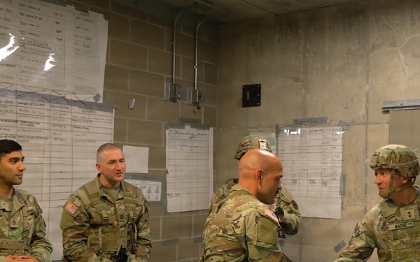 Maj. Gen. Matthew S. Warne Visits Soldiers