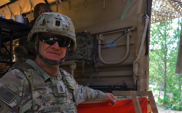 Maj. Gen. Matthew S. Warne Visits Soldiers