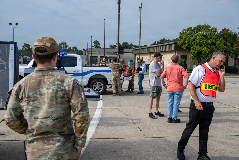 Major accident response exercise strengthens emergency preparedness at Moody AFB