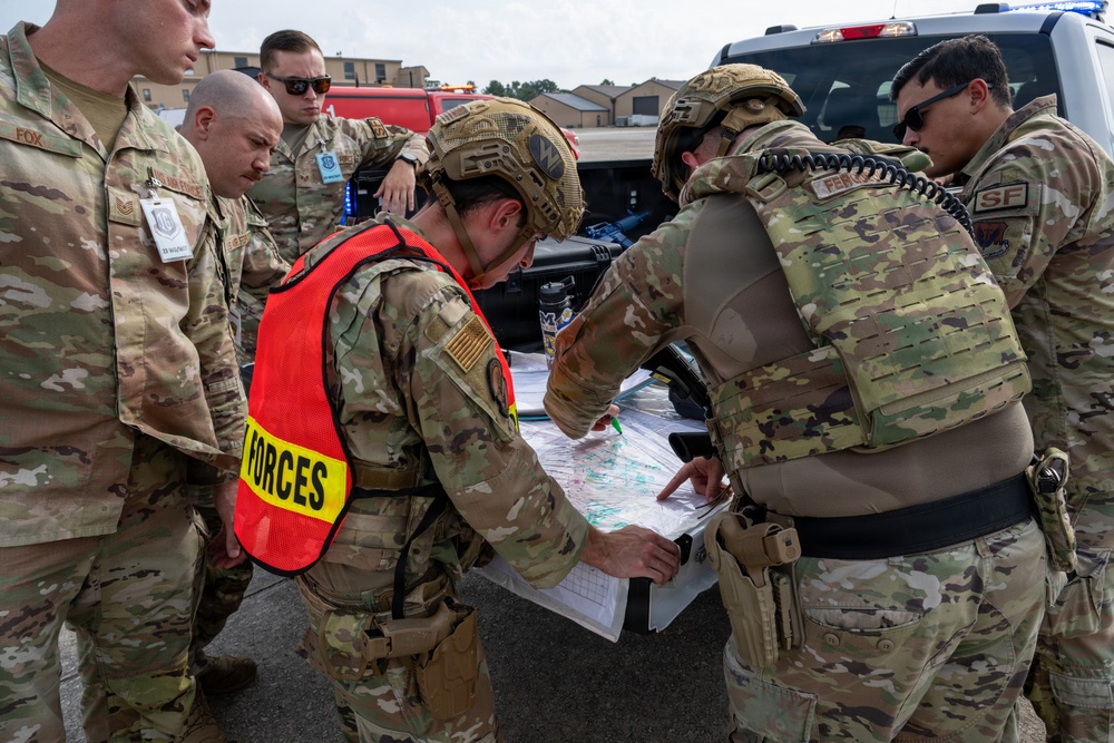 Major accident response exercise strengthens emergency preparedness at Moody AFB