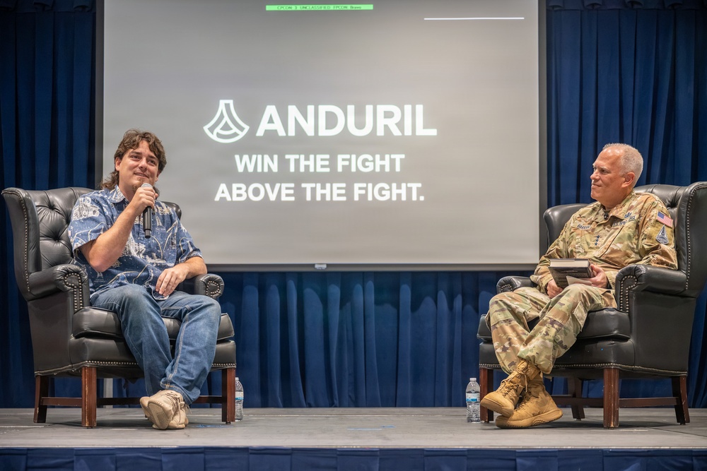 Palmer Luckey Visits Space Systems Command