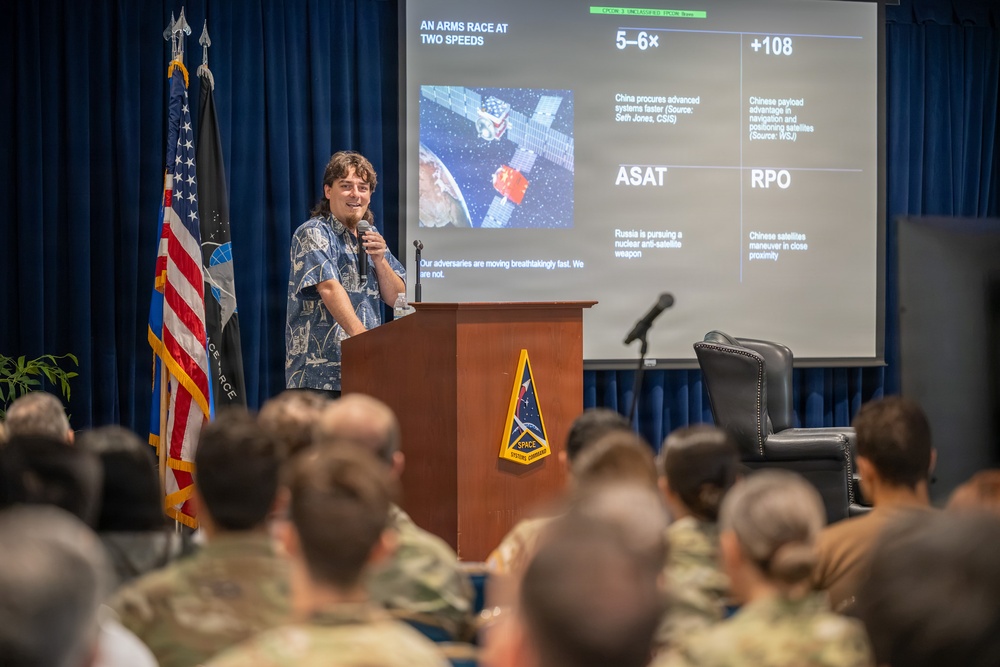 Palmer Luckey Visits Space Systems Command