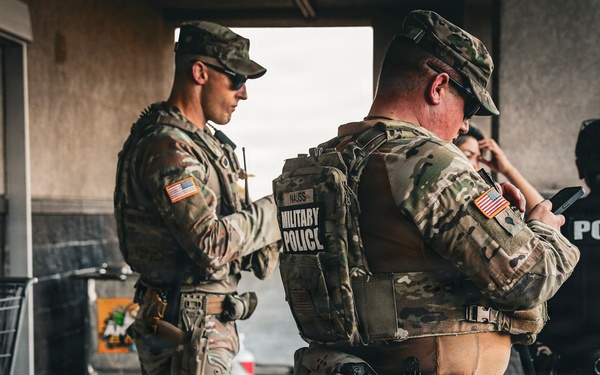 Tennessee National Guard Assists Memphis Police Department