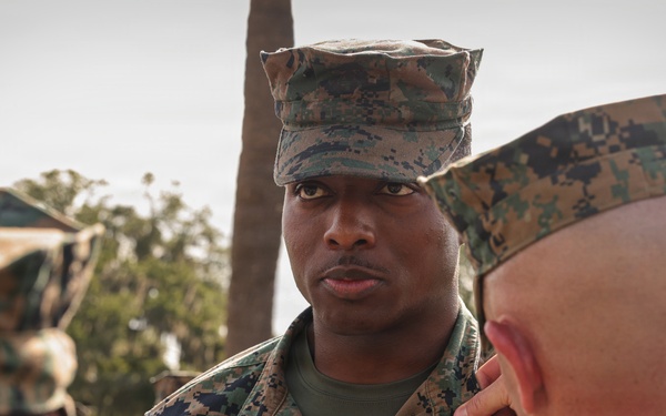 6th Marine Corps District Sgt. Roachefrancis’ Promotion Ceremony