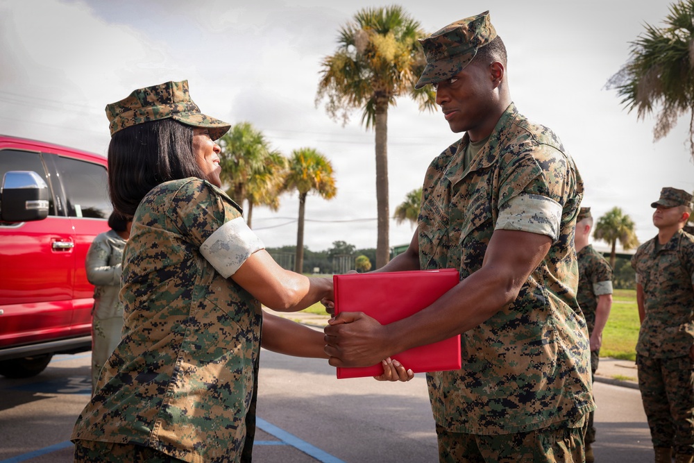 6th Marine Corps District Sgt. Roachefrancis’ Promotion Ceremony