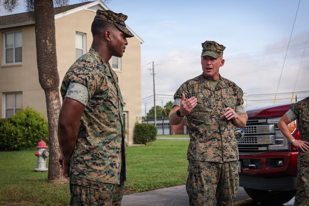 6th Marine Corps District Sgt. Roachefrancis’ Promotion Ceremony