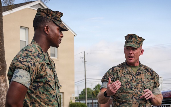 6th Marine Corps District Sgt. Roachefrancis’ Promotion Ceremony