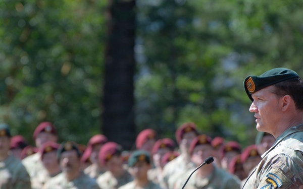 1st Special Forces Group (Airborne) Change of Responsibility ceremony