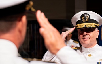 Navy Recruiting Command Holds Change of Command