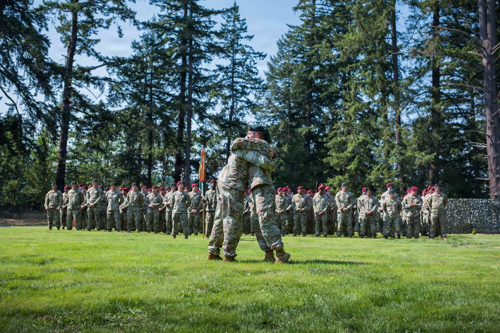 1st Special Forces Group (Airborne) Change of Responsibility ceremony
