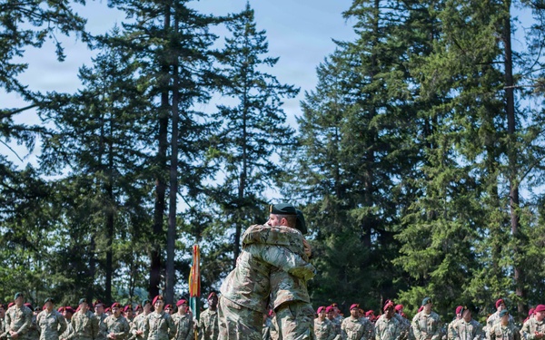 1st Special Forces Group (Airborne) Change of Responsibility ceremony