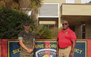 6th Marine Corps District August Pacesetter of the Month