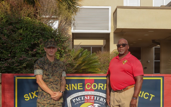 6th Marine Corps District August Pacesetter of the Month