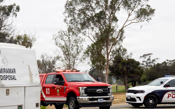 EOD conducts a simulated security breach on MCAS Miramar