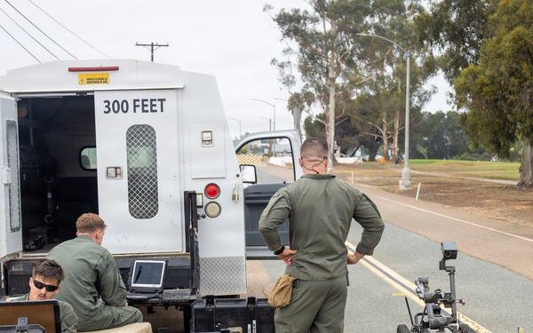 EOD conducts a simulated security breach on MCAS Miramar