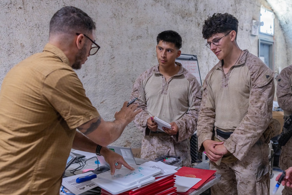 SLTE 4-26: U.S. Marines with 2nd Battalion, 2nd Marine Regiment Receive HiBall MVP Kit Training