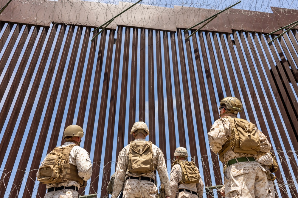 CLB-7 Marines Conduct Engineering Reconnaissance in San Diego Sector