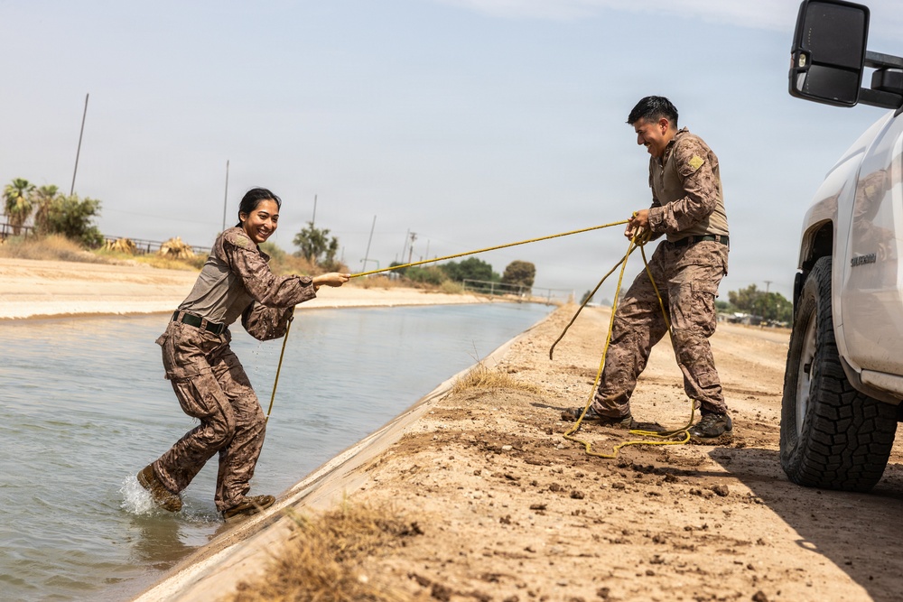 JTF-SB Marines, Soldiers Participate in Water Awareness Training