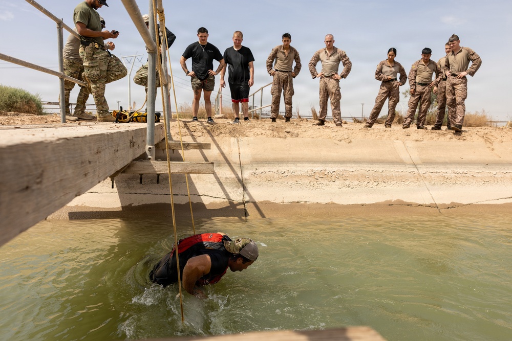 JTF-SB Marines, Soldiers Participate in Water Awareness Training
