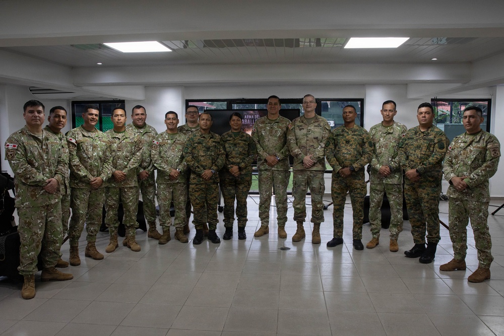 Multinational partners celebrate the 202nd anniversary of the Peruvian Cavalry