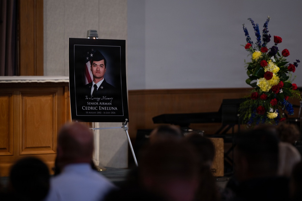Vandenberg Space Force Base honors the life and service of Senior Airman Cedric Eneluna