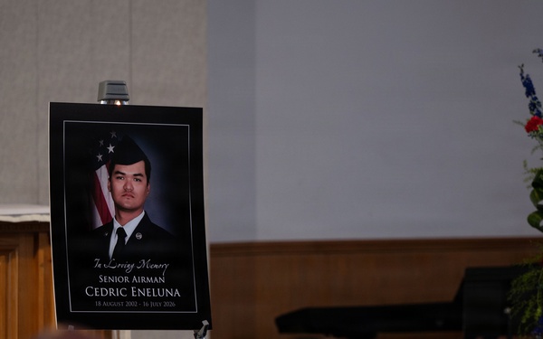 Vandenberg Space Force Base honors the life and service of Senior Airman Cedric Eneluna