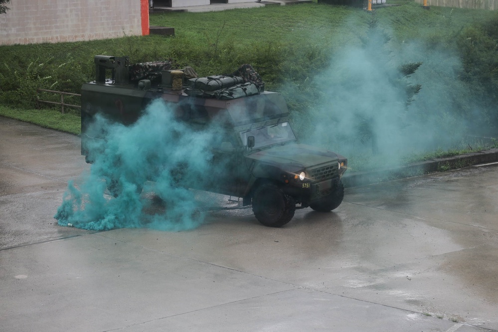 KMEP 26.2: 3rd MLG, U.S. Marine Corps and ROK Marines conduct simulated Causality Decontamination Operation in South Korea