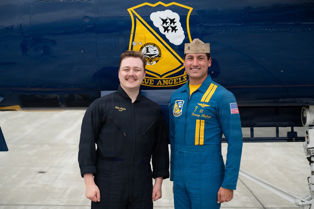 2026 Arctic Thunder Open House Blue Angels Media Flight